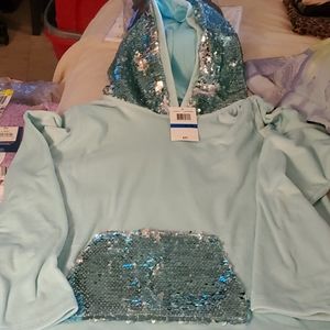 Girl's sequins hoodie